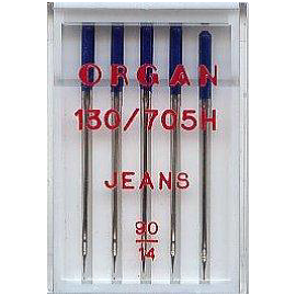 Igły domowe Organ 130/705H  Jeans 90