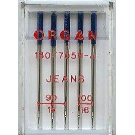 Igły domowe Organ 130/705H  Jeans 90-100