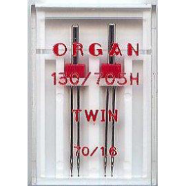 Igły domowe Organ 130/705H  Twin 70/2mm