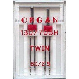 Igły domowe Organ 130/705H Twin 80/2,5mm