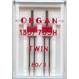 Igły domowe Organ 130/705H Twin 80/3mm