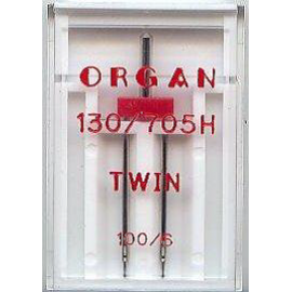 Igły domowe Organ 130/705H  Twin 100/6mm