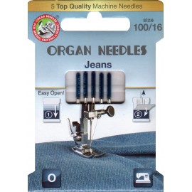 Igły domowe Organ 130/705H ECO  Jeans 100