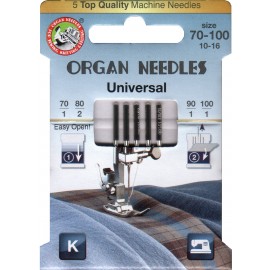 Igły domowe Organ 130/705H ECO Universal Mix 70-80-90-100