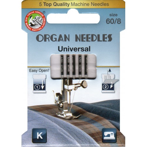 Igły domowe Organ 130/705H ECO Universal 60