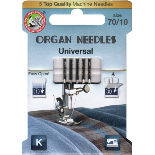 Igły domowe Organ 130/705H ECO Universal 70