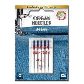 Igły domowe Organ 130/705H  Jeans 100