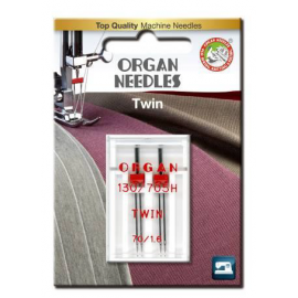 Igły domowe Organ 130/705H  Twin 70/1,6mm
