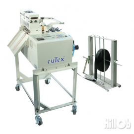 Cutex TBC-50LH-AIR-WT - cięcie proste na gorąco taśm tunelowych tkanych (zawiesia)